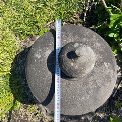 【引き取り限定】　庭石　灯篭　石材　石　ガーデニング　日本庭園の画像