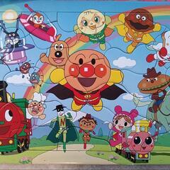 ひらがな カタカナ アンパンマン等パズル9枚の画像