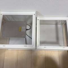レプテリアホワイト300CUBE Low/highケージ　飼育ケースの画像