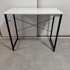 PCデスク KKL 白 幅80cm×奥行40cm