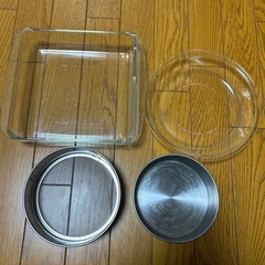 パイレックス　耐熱ガラス容器セット