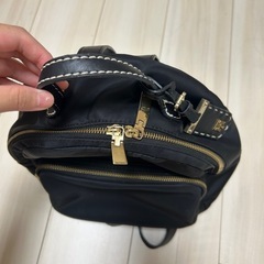 トミーヒルフィガー　黒ナイロンリュック の画像