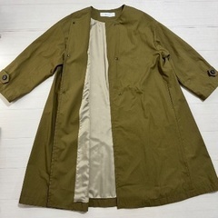 JOURNAL STANDARD ジャーナルスタンダード ノーカラー ロングコート オーバーサイズの画像