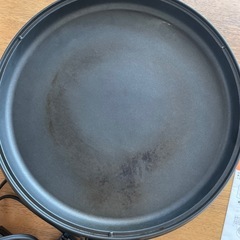 中古品　ホットプレートの画像