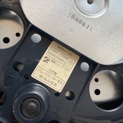 中古品　ホットプレートの画像