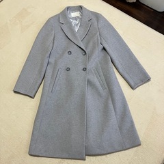anysis　ウールライクノーブルチェスター コート　グレー　Sサイズ
