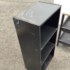 カラーボックス　黒の画像