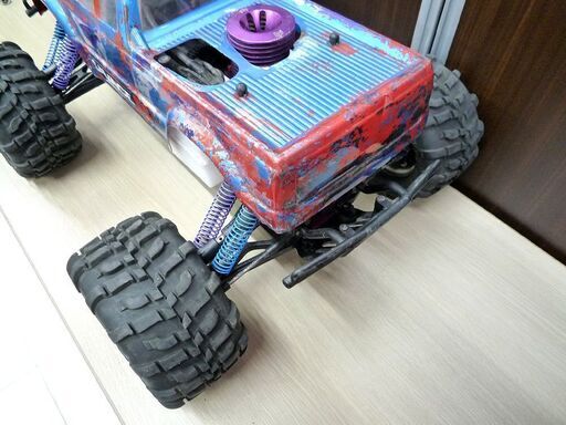ジャンク品 エンジン ラジコン HPI SAVAGE SS 不動品 中古 サベージSS メカ無し エンジン付き 苫小牧西店