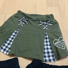 美品★120cmスカパン3枚セットの画像