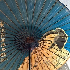 番傘　② 和傘　アンティークの画像