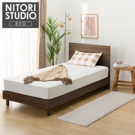 値下げ‼️【美品✨】ベッドフレーム&マットレス　NスリープハードH3-02CR VH