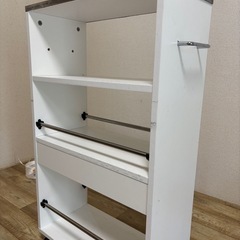 キッチンワゴンキャスター（3段）