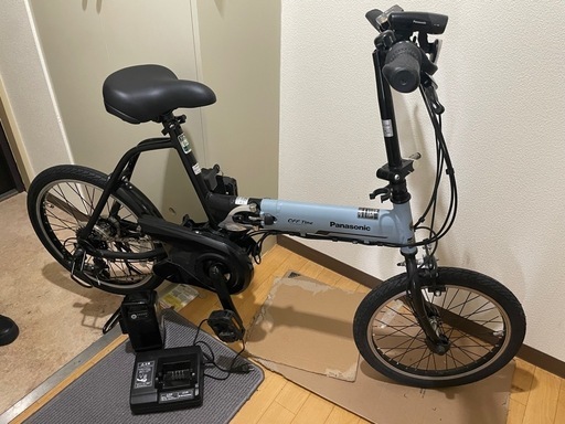 新品同様パナソニック、オフタイム電動アシスト自転車 (Kazupi