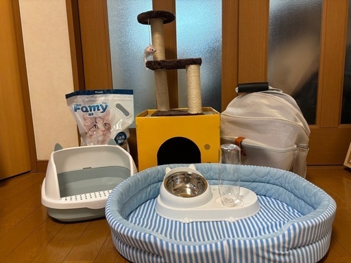 【総額¥10,000】猫ちゃん お迎え7点セット