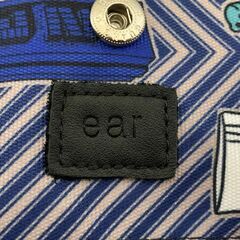 ear PAPILLONNER イア パピヨネ PEZコラボ 2WAYバッグ ショルダーバッグ トートバッグ カラー: ブルー 美中古品 バッグの画像