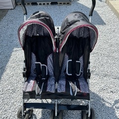 ジープ ベビーカー スカウト ダブル ストローラー ルナー バー...
