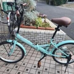 【受付終了】20インチ折り畳み自転車
