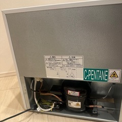 小型冷蔵庫　2020年製 左開き 1ヶ月保証付きの画像