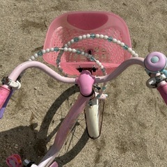 幼児　女の子用自転車の画像