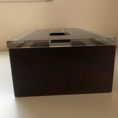 ティッシュボックス　しっかりとしたつくりですの画像