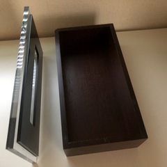 ティッシュボックス　しっかりとしたつくりですの画像