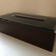 ティッシュボックス　しっかりとしたつくりです