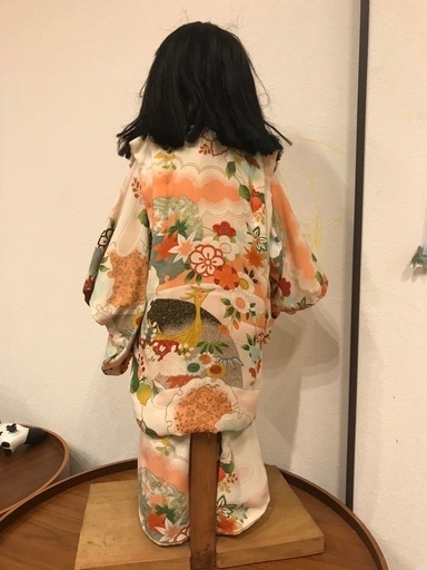 急ぎ！！骨董価格交渉大歓迎！希少美品特大80cm 市松人形日本
