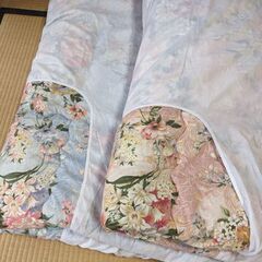 掛け布団2枚セット　カバー付き