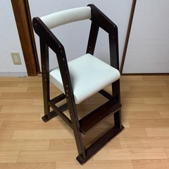 キッズハイチェアー（説明書付き）傷・汚れあり
