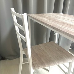 デスクチェアセット（コンセント付）の画像