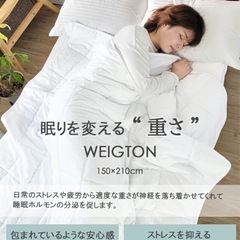 【無料でお譲り！早い者勝ち！】あたたかい重めの布団、まだまだ使えます！
