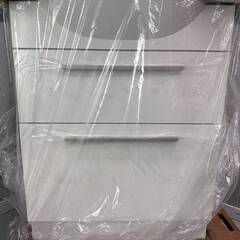 H 未使用 TOTO 洗面化粧台 オクターブスリム LDFM060BAGGG1P 水栓ユニット LJFM060DN1S 下台+水栓のみ ※鏡なし 30319K08の画像