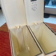 ★お譲り先決定★ペダル式ゴミ箱45L2個セット の画像