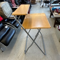 ☆値下げ☆　M2504-317 配送不可 折りたたみテーブル 木...