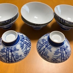 お茶碗　8枚で　0円の画像