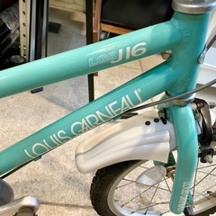 ルイガノ 子供自転車 16インチ 補助輪付 中古 の画像