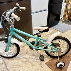 ルイガノ 子供自転車 16インチ 補助輪付 中古 の画像
