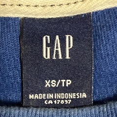 GAPトレーナー XSサイズの画像