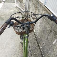 【値下げ】20インチ 子乗せ自転車　非電動/内装3段変速/オートライトの画像