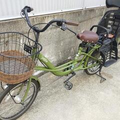 【値下げ】20インチ 子乗せ自転車　非電動/内装3段変速/オートライト