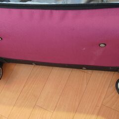 期間限定 美品 Samusnite 100L　LLサイズ スーツケース 濃いピンク の画像
