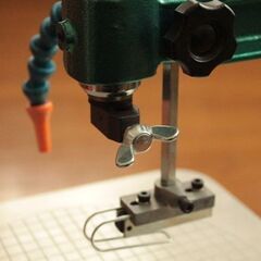 ユタカ 卓上木工糸鋸盤（定速、フトコロ380mm、フリーアーム）YM