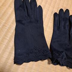 手袋　花柄グローブの画像