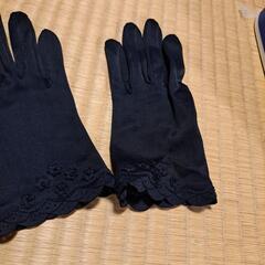手袋　花柄グローブの画像