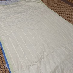 ベビー敷パッド　ひんやり2枚　パイル1枚　四隅ゴム付きの画像