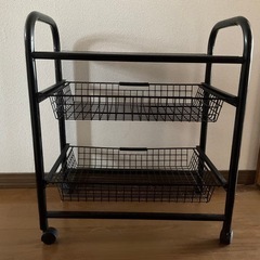 ０円キッチンワゴン／スチールラック