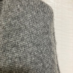ロングカーディガン　レディース　グレーの画像