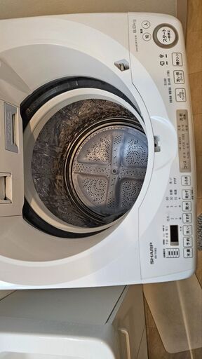 2年未満シャープ8kg 乾燥込みで運びます。4月19日まで