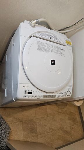 2年未満シャープ8kg 乾燥込みで運びます。4月19日まで