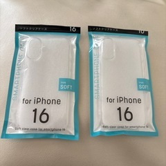 iPhone16 ソフトケース　　1個50円